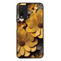 Θήκη Sonique 3D Flower Series για Xiaomi Redmi 9T Κίτρινο