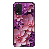 Θήκη Sonique 3D Flower Series για Xiaomi Redmi 9T Ροζ