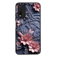 Θήκη Sonique 3D Flower Series για Xiaomi Redmi 9T Ροζ 02