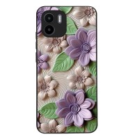 Θήκη Sonique 3D Flower Series για Xiaomi Redmi A1 / Redmi A2 Βιολετί