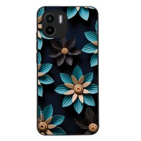 Θήκη Sonique 3D Flower Series για Xiaomi Redmi A1 / Redmi A2 Γαλάζιο