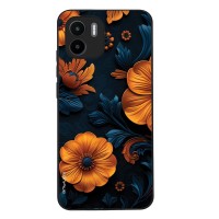 Θήκη Sonique 3D Flower Series για Xiaomi Redmi A1 / Redmi A2 Πορτοκαλί 01