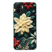Θήκη Sonique 3D Flower Series για Xiaomi Redmi A1 / Redmi A2 Πράσινο