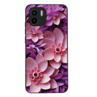 Θήκη Sonique 3D Flower Series για Xiaomi Redmi A1 / Redmi A2 Ροζ