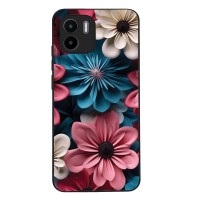 Θήκη Sonique 3D Flower Series για Xiaomi Redmi A1 / Redmi A2 Ροζ 01
