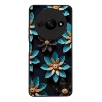 Θήκη Sonique 3D Flower Series για Xiaomi Redmi A3 / Redmi A3x Γαλάζιο