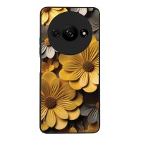 Θήκη Sonique 3D Flower Series για Xiaomi Redmi A3 / Redmi A3x Κίτρινο