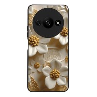 Θήκη Sonique 3D Flower Series για Xiaomi Redmi A3 / Redmi A3x Λευκό
