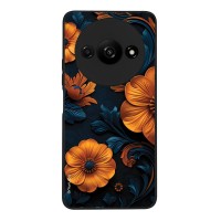 Θήκη Sonique 3D Flower Series για Xiaomi Redmi A3 / Redmi A3x Πορτοκαλί 01