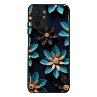 Θήκη Sonique 3D Flower Series για Xiaomi Redmi Note 10 / Redmi Note 10s / Poco M5s Γαλάζιο