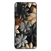 Θήκη Sonique 3D Flower Series για Xiaomi Redmi Note 10 / Redmi Note 10s / Poco M5s Γκρι
