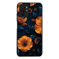 Θήκη Sonique 3D Flower Series για Xiaomi Redmi Note 10 / Redmi Note 10s / Poco M5s Πορτοκαλί 01