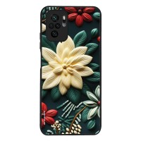Θήκη Sonique 3D Flower Series για Xiaomi Redmi Note 10 / Redmi Note 10s / Poco M5s Πράσινο