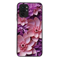 Θήκη Sonique 3D Flower Series για Xiaomi Redmi Note 10 / Redmi Note 10s / Poco M5s Ροζ