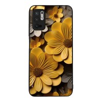 Θήκη Sonique 3D Flower Series για Xiaomi Redmi Note 10 5G / Poco M3 Pro 5G Κίτρινο