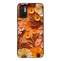 Θήκη Sonique 3D Flower Series για Xiaomi Redmi Note 10 5G / Poco M3 Pro 5G Πορτοκαλί