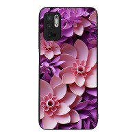 Θήκη Sonique 3D Flower Series για Xiaomi Redmi Note 10 5G / Poco M3 Pro 5G Ροζ