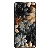 Θήκη Sonique 3D Flower Series για Xiaomi Redmi Note 10 Pro Γκρι