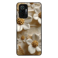 Θήκη Sonique 3D Flower Series για Xiaomi Redmi Note 10 Pro Λευκό