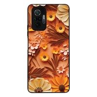 Θήκη Sonique 3D Flower Series για Xiaomi Redmi Note 10 Pro Πορτοκαλί