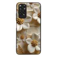 Θήκη Sonique 3D Flower Series για Xiaomi Redmi Note 11 4G / Redmi Note 11S Λευκό