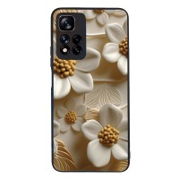 Θήκη Sonique 3D Flower Series για Xiaomi Redmi Note 11 Pro Plus 5G Λευκό