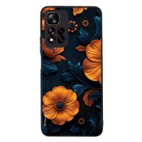 Θήκη Sonique 3D Flower Series για Xiaomi Redmi Note 11 Pro Plus 5G Πορτοκαλί 01