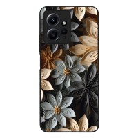 Θήκη Sonique 3D Flower Series για Xiaomi Redmi Note 12 4G Γκρι