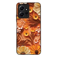 Θήκη Sonique 3D Flower Series για Xiaomi Redmi Note 12 4G Πορτοκαλί