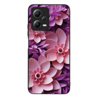 Θήκη Sonique 3D Flower Series για Xiaomi Redmi Note 12 5G / Poco X5 5G Ροζ