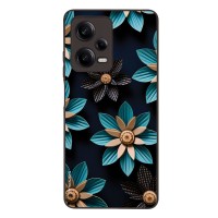 Θήκη Sonique 3D Flower Series για Xiaomi Redmi Note 12 Pro 5G Γαλάζιο