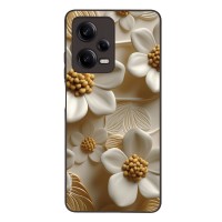 Θήκη Sonique 3D Flower Series για Xiaomi Redmi Note 12 Pro 5G Λευκό