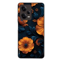 Θήκη Sonique 3D Flower Series για Xiaomi Redmi Note 12 Pro 5G Πορτοκαλί 01