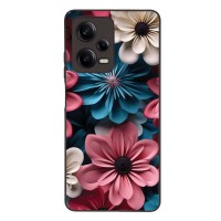 Θήκη Sonique 3D Flower Series για Xiaomi Redmi Note 12 Pro 5G Ροζ 01