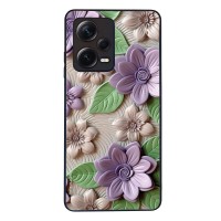 Θήκη Sonique 3D Flower Series για Xiaomi Redmi Note 12 Pro Plus Βιολετί