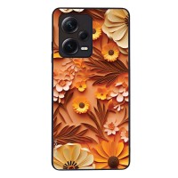 Θήκη Sonique 3D Flower Series για Xiaomi Redmi Note 12 Pro Plus Πορτοκαλί