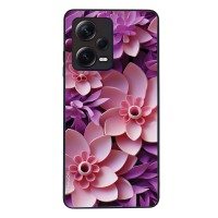 Θήκη Sonique 3D Flower Series για Xiaomi Redmi Note 12 Pro Plus Ροζ
