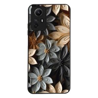 Θήκη Sonique 3D Flower Series για Xiaomi Redmi Note 12s Γκρι