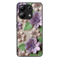 Θήκη Sonique 3D Flower Series για Xiaomi Redmi Note 13 4G Βιολετί