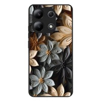 Θήκη Sonique 3D Flower Series για Xiaomi Redmi Note 13 4G Γκρι