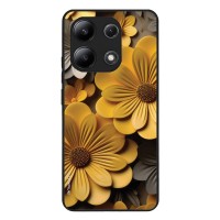 Θήκη Sonique 3D Flower Series για Xiaomi Redmi Note 13 4G Κίτρινο