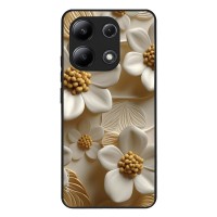 Θήκη Sonique 3D Flower Series για Xiaomi Redmi Note 13 4G Λευκό