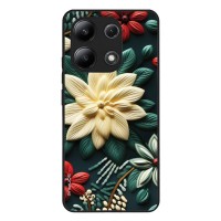 Θήκη Sonique 3D Flower Series για Xiaomi Redmi Note 13 4G Πράσινο