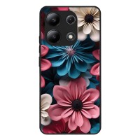 Θήκη Sonique 3D Flower Series για Xiaomi Redmi Note 13 4G Ροζ 01