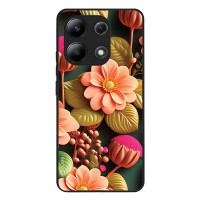 Θήκη Sonique 3D Flower Series για Xiaomi Redmi Note 13 4G Σομόν
