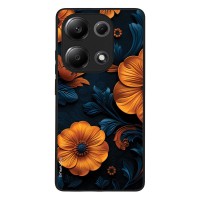 Θήκη Sonique 3D Flower Series για Xiaomi Redmi Note 13 Pro 4G / Poco M6 Pro 4G / Redmi Note 14S Πορτοκαλί 01