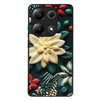 Θήκη Sonique 3D Flower Series για Xiaomi Redmi Note 13 Pro 4G / Poco M6 Pro 4G / Redmi Note 14S Πράσινο