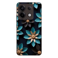 Θήκη Sonique 3D Flower Series για Xiaomi Redmi Note 13 Pro 5G / Poco X6 5G Γαλάζιο
