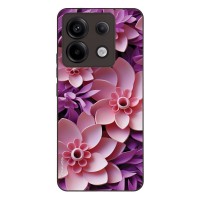 Θήκη Sonique 3D Flower Series για Xiaomi Redmi Note 13 Pro 5G / Poco X6 5G Ροζ