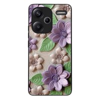 Θήκη Sonique 3D Flower Series για Xiaomi Redmi Note 13 Pro Plus 5G Βιολετί